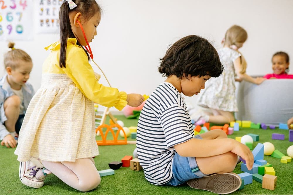Placeholder photo from a childcare play space